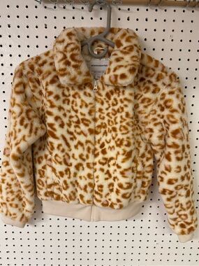 Kids fur jacket
